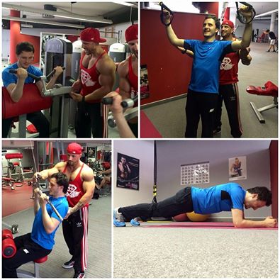 VAU! Blaž Švab: Najel si je znanega fitnes trenerja