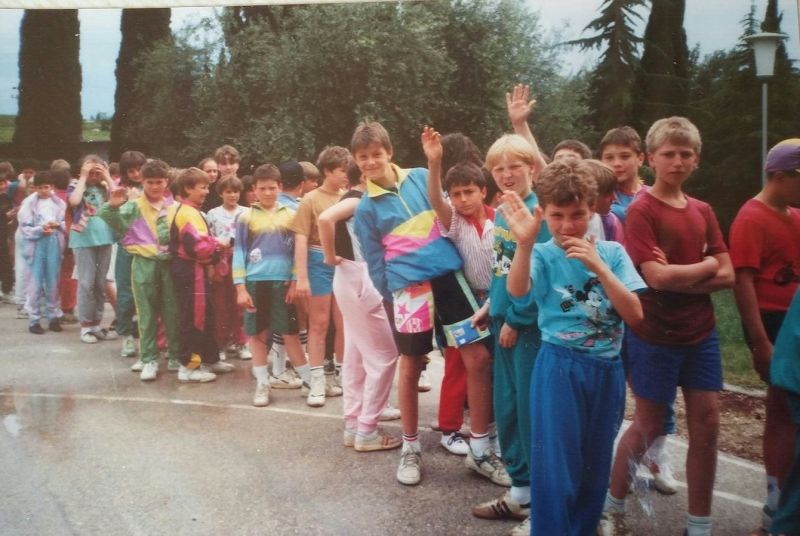 Košarkar Boštjan Boki Nachbar delil fotografijo, ki je ni videl še nihče