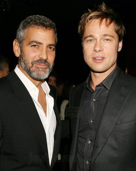 Brad Pitt že pred leti razkril: George Clooney je gej!