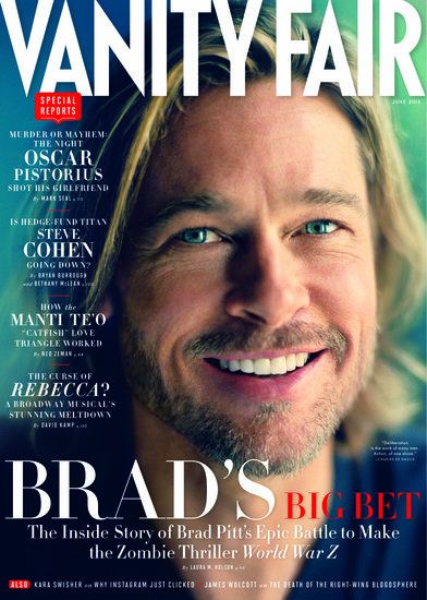 Brad Pitt na naslovnici revije Vanity Fair
