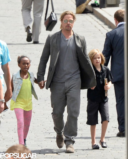 Brad Pitt: Najlepše je v družbi otrok