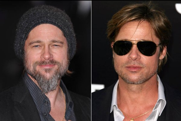 Tudi Brad Pitt je podlegel lepotnim posegom