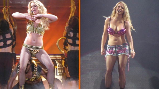 Polgola Britney Spears znova navdušila