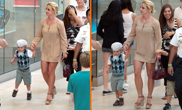 FOTO Britney Spears pozabila obleči hlače