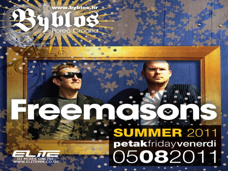 Poletje v Byblosu: Freemasons s svojimi velikimi hiti!