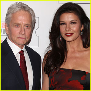 Tako ljubko sta praznovala Catherine Zeta-Jones in Michael Douglas