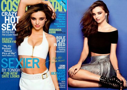 Miranda Kerr: Zablestela na naslovnici Cosmopolitana