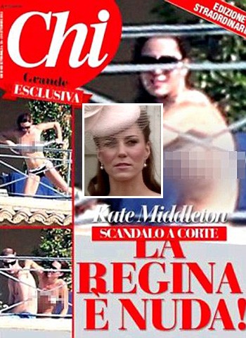 OPA! 200 novih fotografij tudi popolnoma gole Kate Middleton