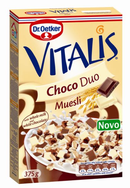 Dva nova okusa priljubljenih Dr. Oetker Vitalis mueslijev