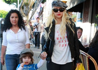 Christina Aguilera se po ločitvi posveča predvsem materinstvu