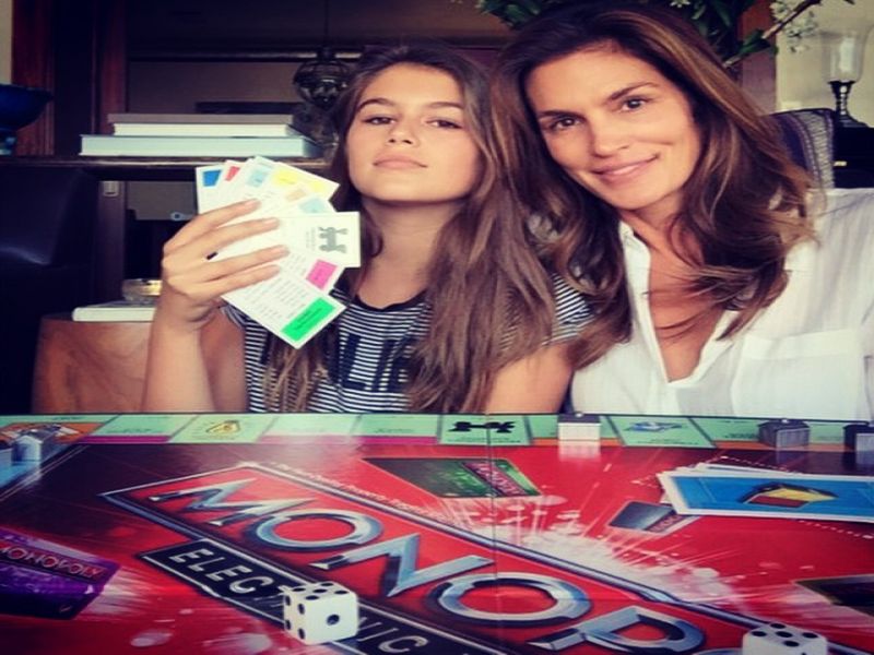 Vau! Cindy Crawford: Hči je njena kopija!