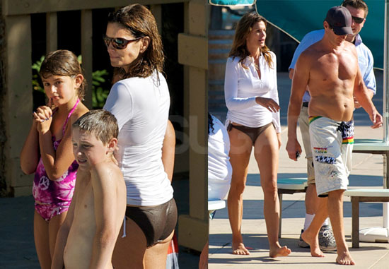 Cindy Crawford uživala na sprehodu z družino