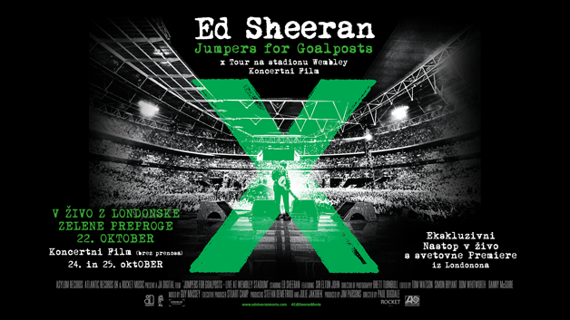Ed Sheeran v živo iz Londona