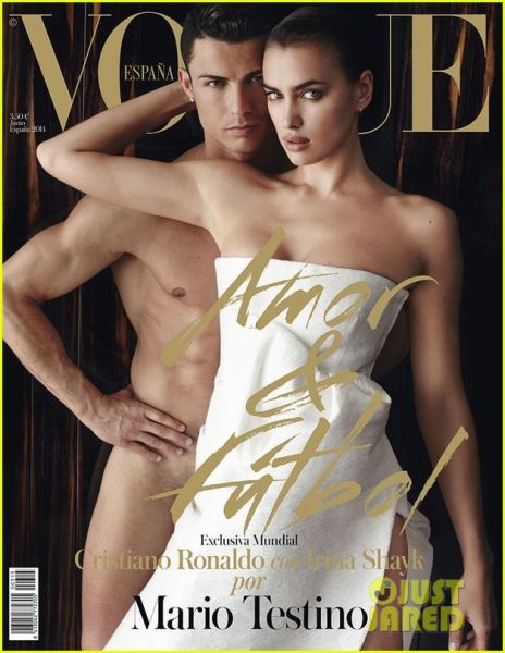 Hot! Ronaldo za Vogue popolnoma gol