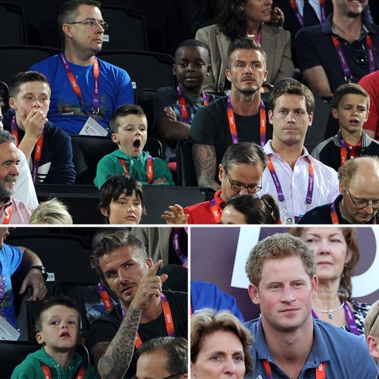 David Beckham in njegovi sinovi s princem Harryom uživali na OI