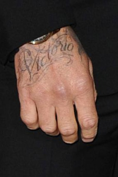 Uau! David Beckham: Nov tatu posvečen Victorii