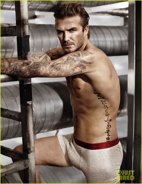 Hot! Beckham: Takole se slači za novo reklamno kampanjo!