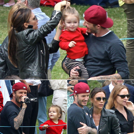 David in Victoria Beckham: Harper je njun sonček!