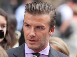 Najlepše oblečena zvezdnika sta David Beckham in Kate Moss