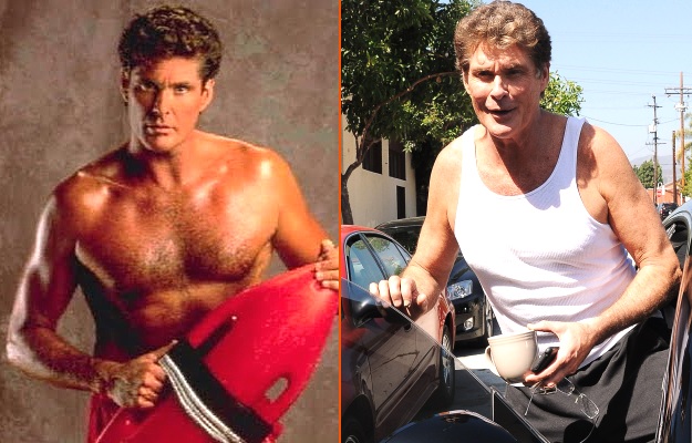 FOTO David Hasselhoff: Nekdanji frajer Mitch Buchannon danes izgleda kot dedek