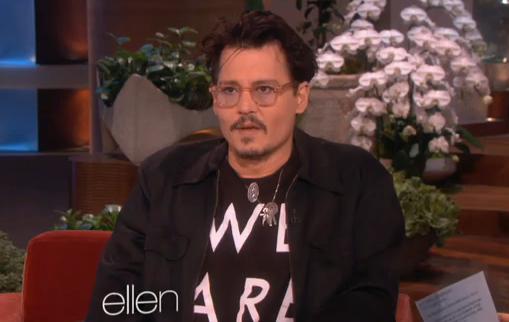 Ops! Johnny Depp: Bolj je umirjen in spi tudi gol!