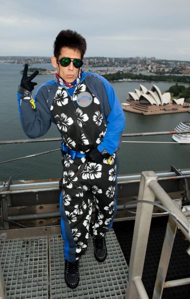 Ben Stiller poziral na vrhu Sydneyjskega mostu