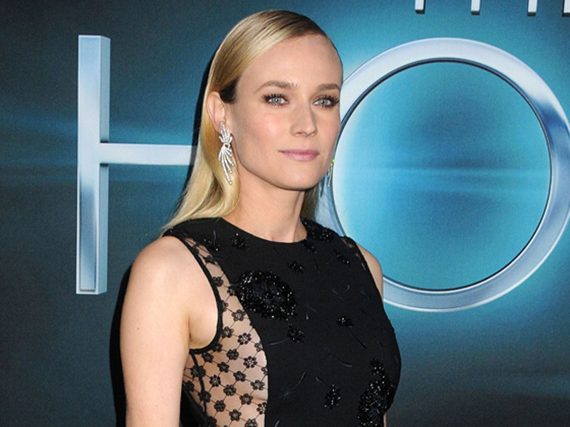 Diane Kruger: V črni čipki izpostavila ves svoj seksapil