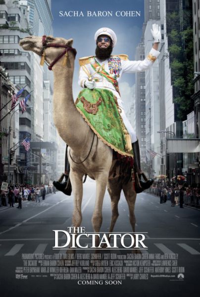 Gremo v kino: Prihaja Diktator Sacha Baron Cohen