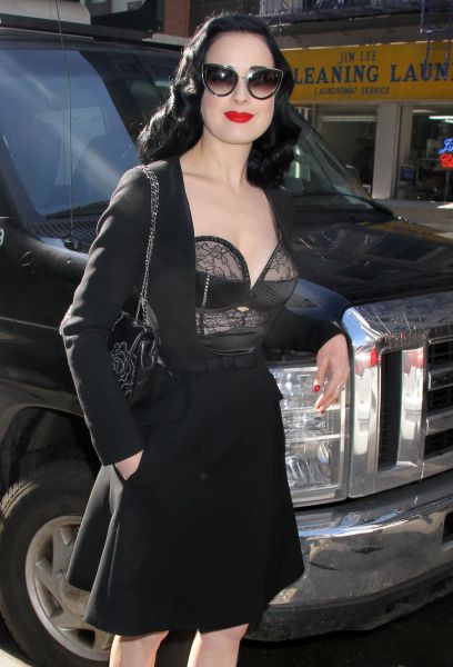 Dita Von Teese: Nisem lezbijka!