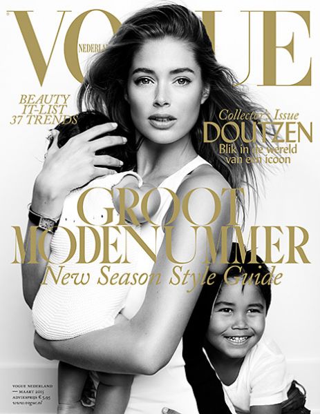 Foto! Doječa Doutzen Kroes v reviji Vogue!