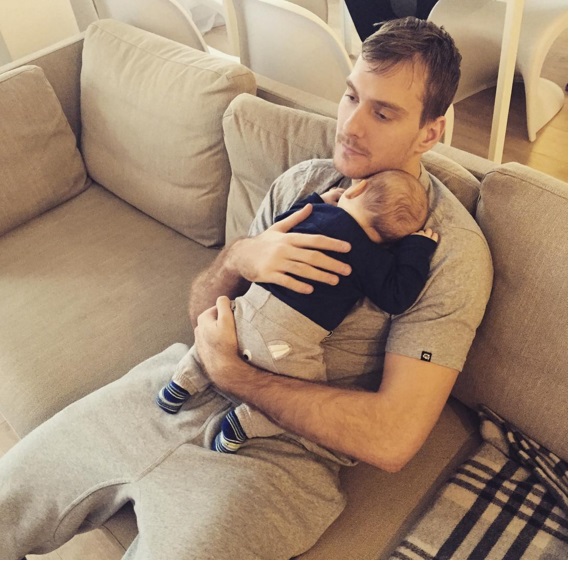 Tako ljubek očka je Zoran Dragić ...