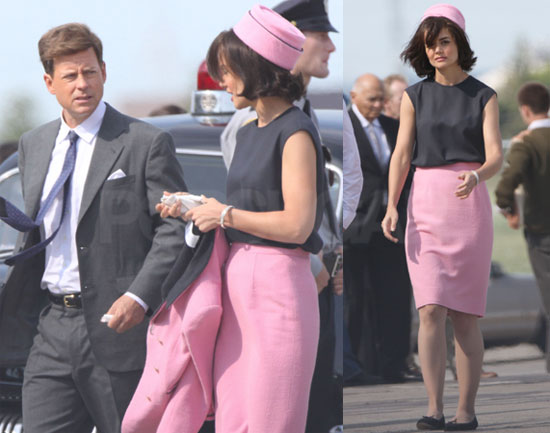 FOTO Elegantna Katie Holmes posnela zahtevno filmsko sceno
