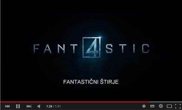 Filmsko! Svetovno razkritje napovednika Fantastični štirje