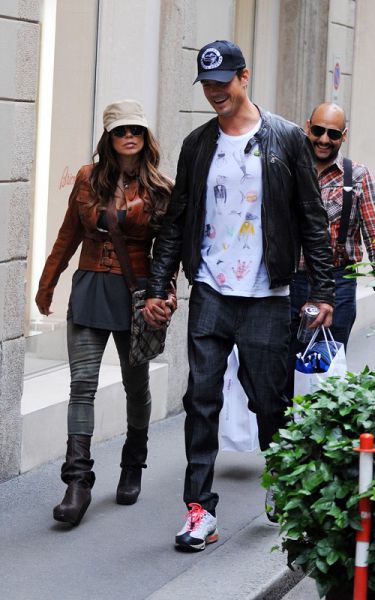 Fergie in Josh Duhamel: Romantični sprehod po Milanu
