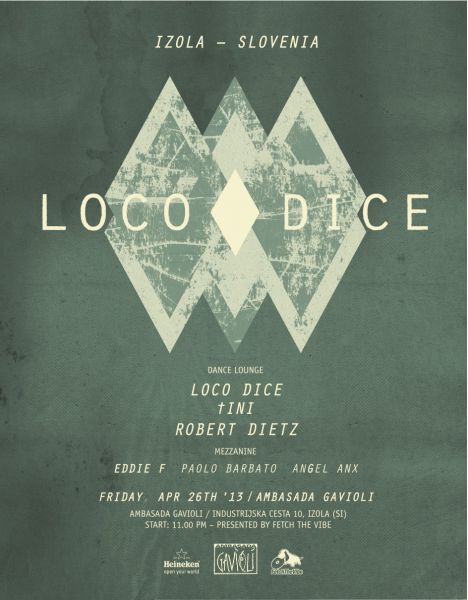 Ambasada Gavioli: Prihajajo Loco Dice, tiNI in Robert Dietz