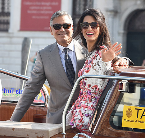 Opa! Amal Alamuddin se je preimenovala v Amal Clooney