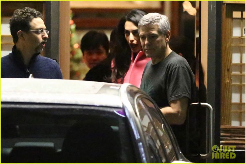 George Clooney Amal na zmenek spet peljal sem ...