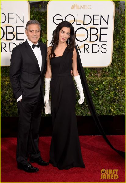 Ganljivo! Kaj je George Clooney v govoru povedal svoji Amal?