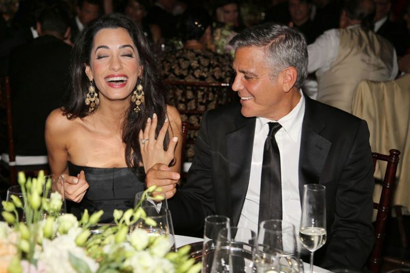George Clooney se z Amal seli v New York