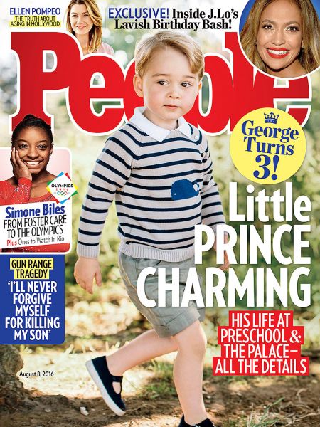 Prince George je že pravi mali gentleman!