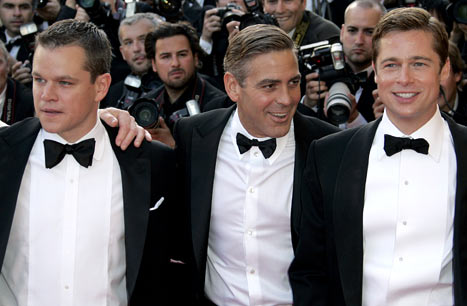 George Clooney: Brad Pitt in Matt Damon sta brutalna!