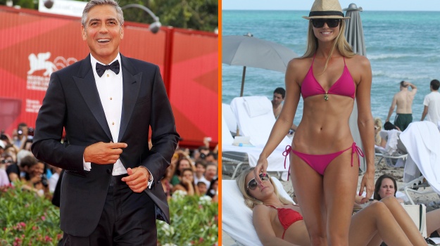 George Clooney: Svojo novo bejbo predstavil staršem?