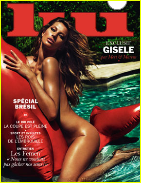 Ops! Gisele Bundchen v javnost popolnoma gola!