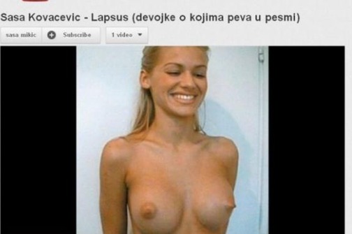 Ops! Gole silikonske prsi Nataše Bekvalac na Youtubeu