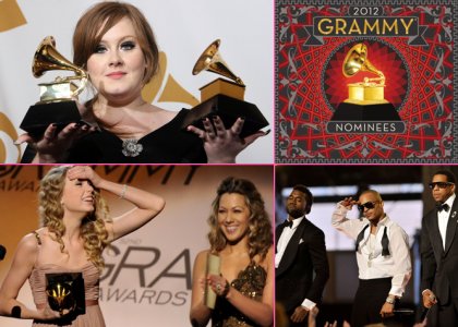FOTO Znani so nominiranci za grammye 2012!