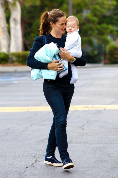 Jennifer Garner pokazala vedno bolj prikupnega Samuela