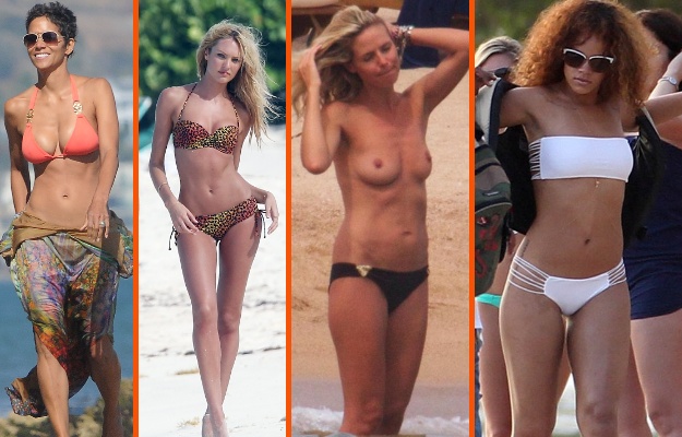 Seksi! Slavne lepotice na plaži: Katera ima bolj vroče telo?