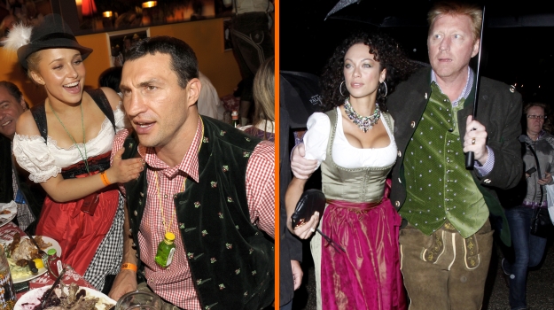 Hollywoodski zvezdniki uživali ob pivu in klobasah na Oktoberfestu