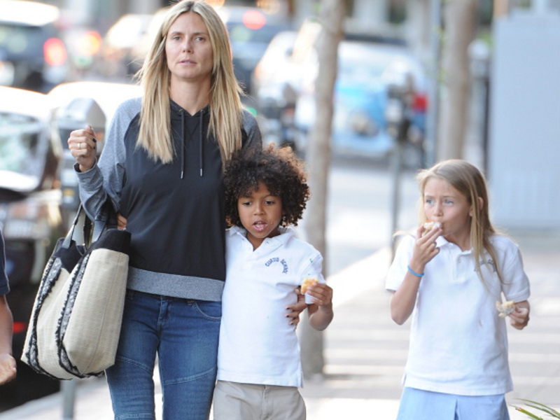 FOTO Heidi Klum: Po opravkih brez ličil