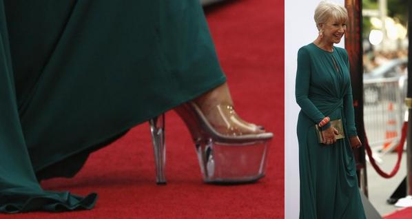 Helen Mirren: Babica v porno čevljih?!